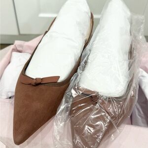 Alexandre Birman Clay Flats with Bow Accent